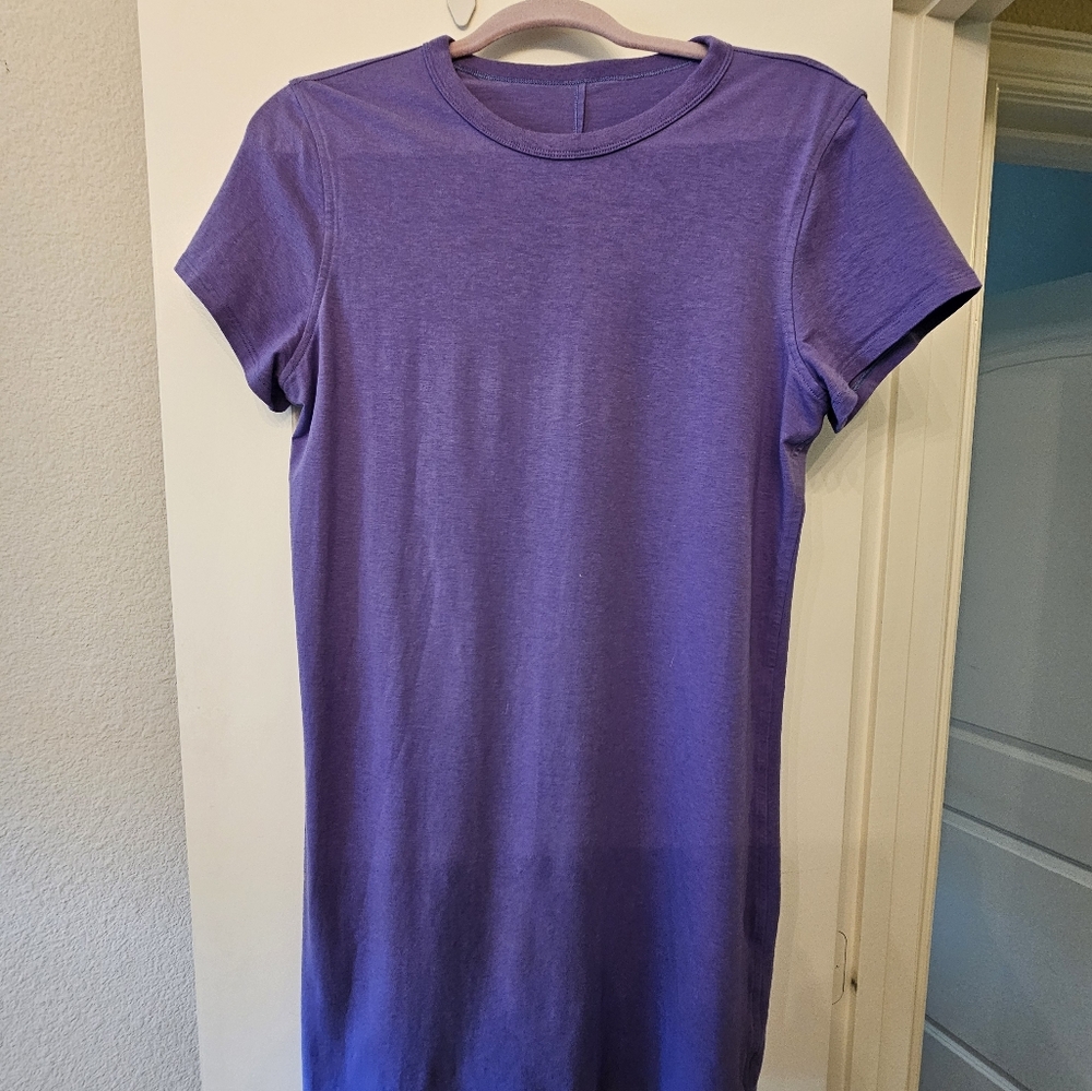 Purple Lululemon Shirt Dress